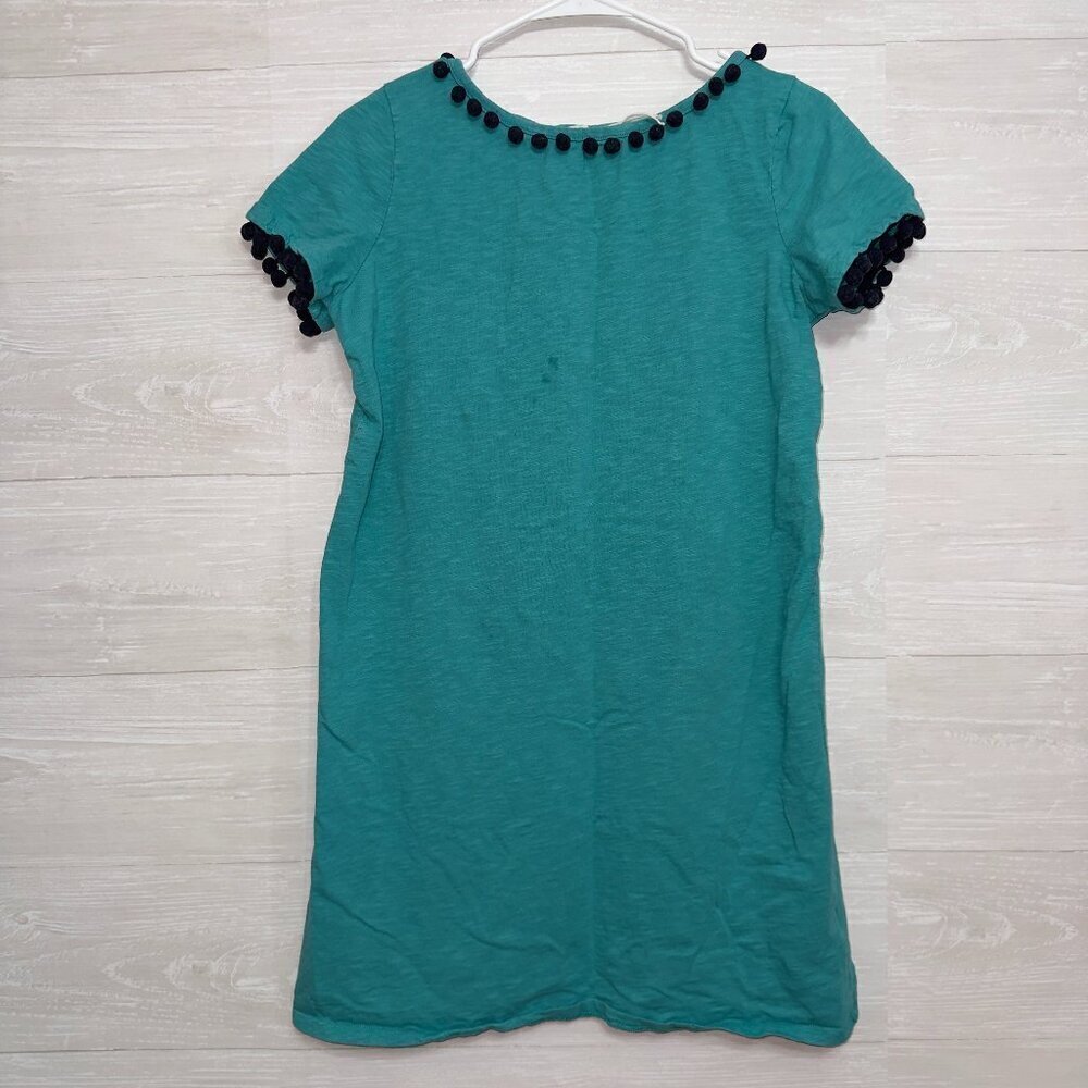 Boden Women's Bridget Jersey Pom Pom Dress size 8 petite